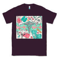Plum nurse medical equipment Classic Tee - TumblerDesignByShophia