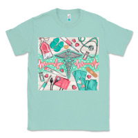 Seafoam nurse medical equipment Classic Tee - TumblerDesignByShophia