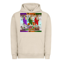 Pigment French Oak san judas happy  hallothanksmas Urban Hoodie - JahusDesignShop