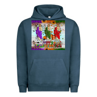 Pigment Midnight Navy san judas happy  hallothanksmas Urban Hoodie - JahusDesignShop