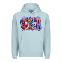 Blue Mist boom bitch get out the way Premium Hoodie - CowhideDigitalArt