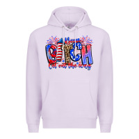 Lilac boom bitch get out the way Premium Hoodie - CowhideDigitalArt