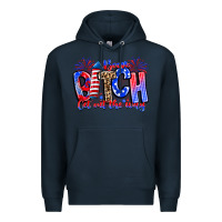 Navy boom bitch get out the way Premium Hoodie - CowhideDigitalArt