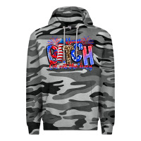 Slate Camo boom bitch get out the way Premium Hoodie - CowhideDigitalArt