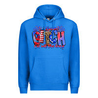 True Royal boom bitch get out the way Premium Hoodie - CowhideDigitalArt