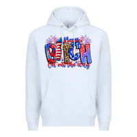 White boom bitch get out the way Premium Hoodie - CowhideDigitalArt