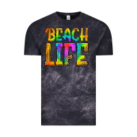 Cloud Black beach life Vintage Tee - Jasminsmagicworld