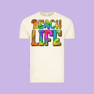 Beach Life Vintage Tee Designed By Jasminsmagicworld