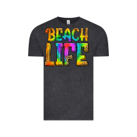 Vintage Black beach life Vintage Tee - Jasminsmagicworld