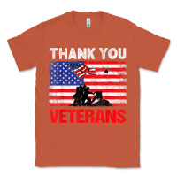 Copper thank you veterans service patriot veteran day american flag t shirt Classic Tee - maiPhamDesign