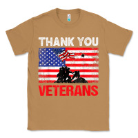 Toasted Coconut thank you veterans service patriot veteran day american flag t shirt Classic Tee - maiPhamDesign