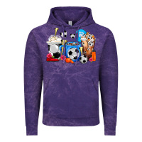 Cloud Purple Soccer Coffee Cups Vintage Hoodie - FaDigitalArtStudio
