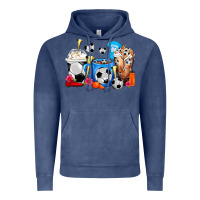 Vintage Denim Soccer Coffee Cups Vintage Hoodie - FaDigitalArtStudio