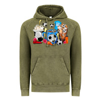 Vintage Olive Soccer Coffee Cups Vintage Hoodie - FaDigitalArtStudio