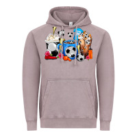 Vintage Zinc Soccer Coffee Cups Vintage Hoodie - FaDigitalArtStudio