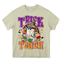 Mossy trick or teach halloween Heavy Core Tee - NancyCooperArtShop