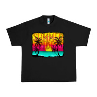 Black summer vibes Urban Heavy Tee - CowCowDesign