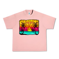 Salmon summer vibes Urban Heavy Tee - CowCowDesign