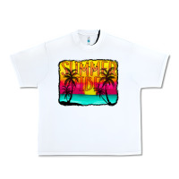 White summer vibes Urban Heavy Tee - CowCowDesign