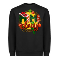 Black mimi claus christmas Heavyweight Sweatshirt - BarkalooDesign