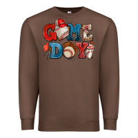 Chestnut game day baseball Premium Sweatshirt - AdoDesignShop