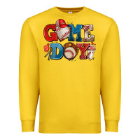 Lemon game day baseball Premium Sweatshirt - AdoDesignShop