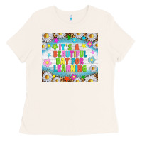 Bone It's a beautiful day for learning tumblr Ladies Tee - TumblerDesignByShophia