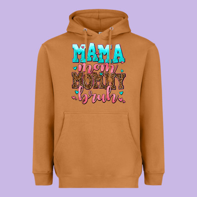 Mama Mom Mommy Bruh Heavyweight Hoodie Designed By Adodesignshop