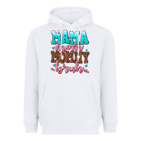 White mama mom mommy bruh Heavyweight Hoodie - AdoDesignShop