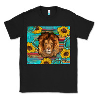 Black western lion tumbler Classic Tee - Artiststas