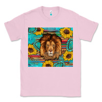 Bubblegum Pink western lion tumbler Classic Tee - Artiststas