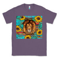 Lavender western lion tumbler Classic Tee - Artiststas