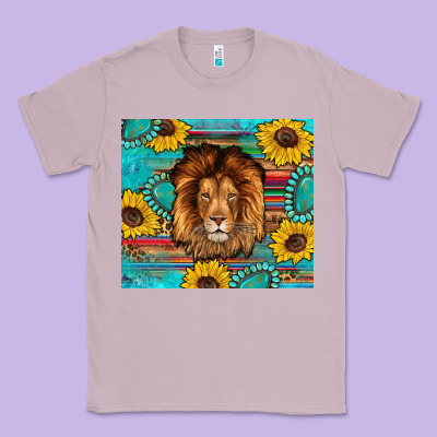 Western Lion Tumbler Classic Tee Designed By Artiststas