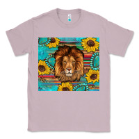 Lilac western lion tumbler Classic Tee - Artiststas