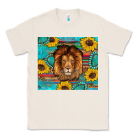 Natural western lion tumbler Classic Tee - Artiststas