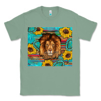 Sage western lion tumbler Classic Tee - Artiststas