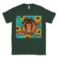Sports Green western lion tumbler Classic Tee - Artiststas