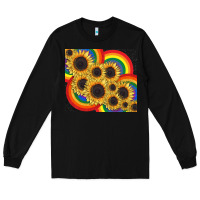 Black Pride sunflower tumbler Long Sleeve Tee - FaDigitalArtStudio