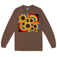 Chestnut Pride sunflower tumbler Long Sleeve Tee - FaDigitalArtStudio