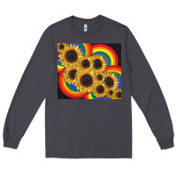 Smoke Pride sunflower tumbler Long Sleeve Tee - FaDigitalArtStudio