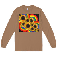 Toasted Coconut Pride sunflower tumbler Long Sleeve Tee - FaDigitalArtStudio