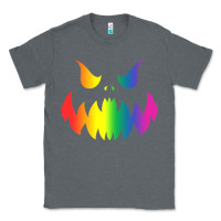 Charcoal Heather halloween gay lesbians pride pumpkin lgbt pride Classic Tee - maiPhamDesign