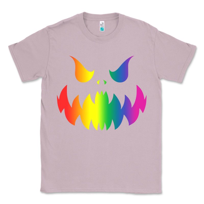 Halloween Gay Lesbians Pride Pumpkin Lgbt Pride Classic Tee by maiPhamDesign | Teevron