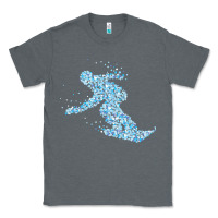 Charcoal Heather ski vacation t  shirt snowboard snowboarder snowboarding t  shirt Classic Tee - maiPhamDesign