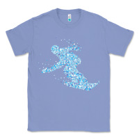 Colony Blue ski vacation t  shirt snowboard snowboarder snowboarding t  shirt Classic Tee - maiPhamDesign
