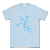 Dusty Blue ski vacation t  shirt snowboard snowboarder snowboarding t  shirt Classic Tee - maiPhamDesign