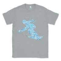 Heather Grey ski vacation t  shirt snowboard snowboarder snowboarding t  shirt Classic Tee - maiPhamDesign