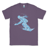 Lavender ski vacation t  shirt snowboard snowboarder snowboarding t  shirt Classic Tee - maiPhamDesign