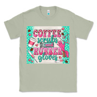 Matcha coffee scrubs and rubber gloves Classic Tee - TumblerDesignByShophia