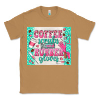 Toasted Coconut coffee scrubs and rubber gloves Classic Tee - TumblerDesignByShophia